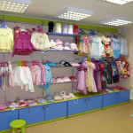 Торговое оборудование для магазина детской одежды